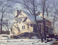 Front View of Home in The Winter